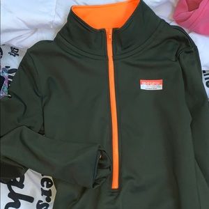 PINK - half zip up